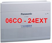 Tổng đài điện thoại Panasonic KX-TES824 - 6CO-24EXT