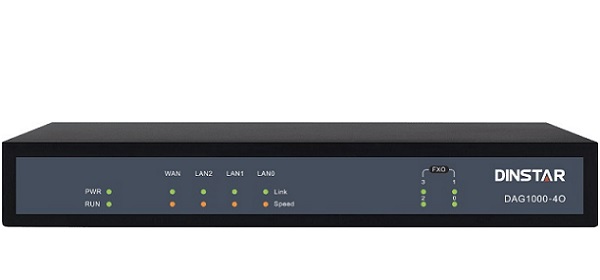 Analog VoIP Gateway Dinstar DAG1000-4O